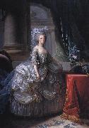 elisabeth vigee-lebrun Marie Antoinette of Austria, Queen of France Germany oil painting artist